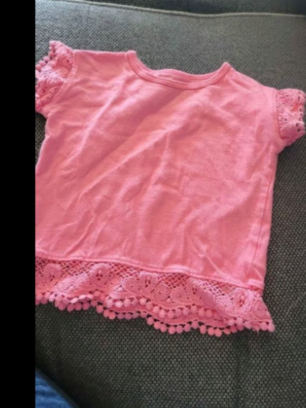 Girls size 9 months Pink shirt